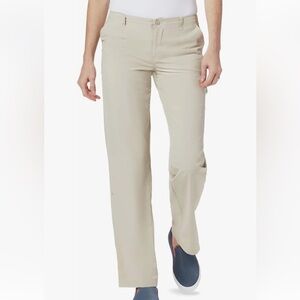 COLUMBIA Fishing Gear Performance Tan Pants Size 10 NWOT